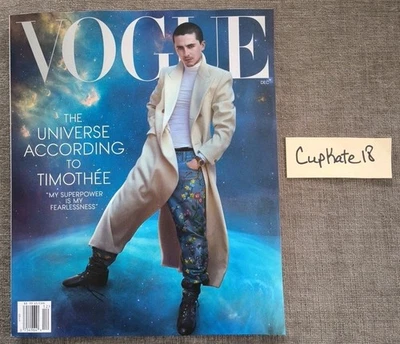 VOGUE MAGAZINE Dec December 2025 TIMOTHEE CHALAMET In stock NEW Fashion Style