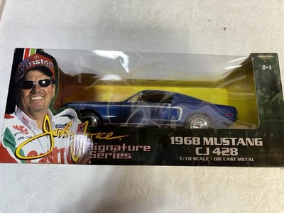 ERTL American Muscle 1:18 John Force Signature Series 1968 Mustang CJ 428 - Image 1 of 3