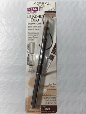 L'Oreal Le Kohl Duo Shadow and Eyeliner 225 Bronze - Buttercup NEW - Image 1 of 2