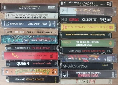 21 x Mainly 1990s Rock Singles Queen Jackson Blondie Killing Joke Dire Straits - Image 1 of 4