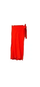 Mud Pie Long Skirt NWT SZ M Medium Tie Waist Orange - Picture 1 of 5