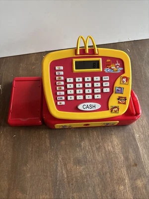 2004 McDonalds Restaurant Kids Play CASH REGISTER Sound & Calculator Works - Image 1 of 4