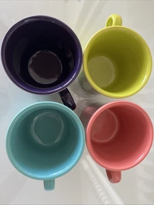 4er Set Fiestaware Homer Laughlin Tassen Farben im Ruhestand? - Bild 1 von 14
