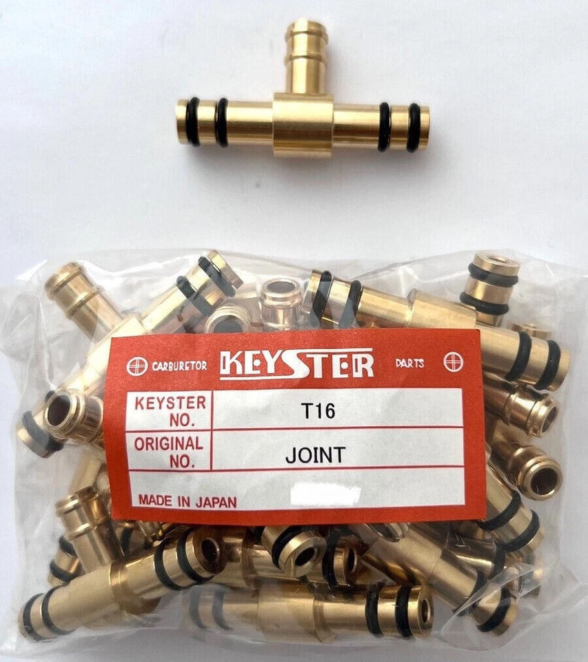 SUZUKI GS1000 GS1100 GS1150 KEYSTER CARBURETOR FUEL TEE 51mm 13685-49200 x 1 - Image 1 of 4