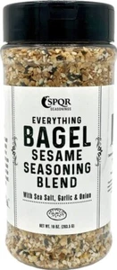 Everything Bagel Seasoning Blend Original XL 10 Ounce Jar. Delicious - Picture 1 of 12