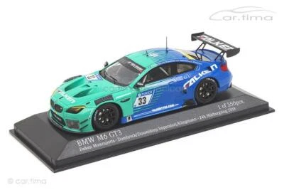 BMW M6 GT3 24H Nürburgring 2018 Falken Motorsport Minichamps 1:43 447182633 - Immagine 1 di 4