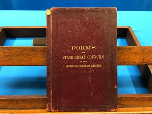 Forms for State Great Councils of the Improved Order of Red Men, 1902 - Picture 1 of 7