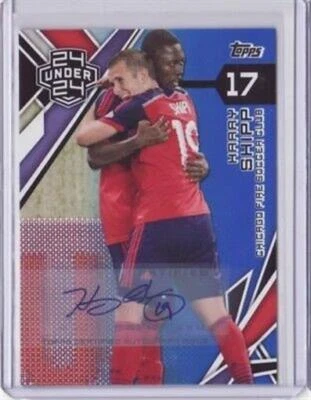 2015 Topps MLS Autograph Blue #170 Harry Shipp 11/50 Auto RC - Flat S/H - Image 1 of 2