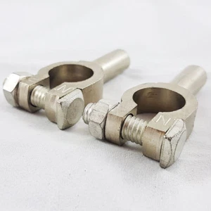 Paar Autobatterieklemmen Schwerlast Crimp Seiwa Klemme 7mm für 25mm Kabel - Bild 1 von 2