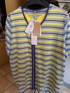 RABE Twin Set Damen Gr. 50 Hellblau mit Gelb , Leicht und Luftig, NEU - Bild 1 von 8