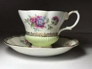 Royal Albert Reverie Series Floral Cup and Saucer - Picture 1 of 6