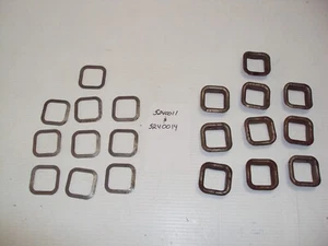 10 Vintage NOS, OEM Polaris snowmobile track clips, 5240011, 5240014 - Bild 1 von 1