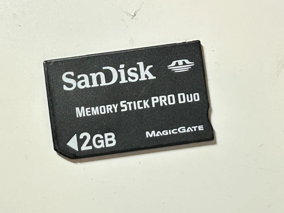 Sony 2GB Memory Stick PRO Duo MS Card For Sony H20 H5 T700 W150 T20 W170 Cameras - Image 1 of 1