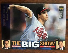 Greg Maddux- The Big Show Insert Card #1 of 45 - Atlanta Braves / Chicago Cubs