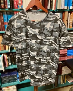 Fitted Mens, StretchTee-3X, Bk,We,Grey Camo - NEW! - Bild 1 von 4