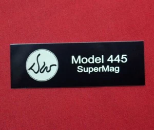 Dan Wesson Model 445 SuperMag Display Case Plaque  - Picture 1 of 2