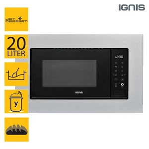 Ignis Grill-Mikrowelle Einbaugerät Edelstahl AMT 200 IX RO_AMT200IX_B - Bild 1 von 10