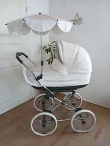 Roan Marita Prestige Retro Kinderwagen + Emmaljunga Matratze - vom Fachhändler - Bild 1 von 21