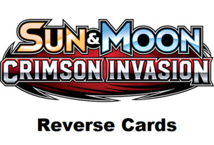Sun & Moon - Crimson Invasion | Reverse Cards - Pokemon TCG