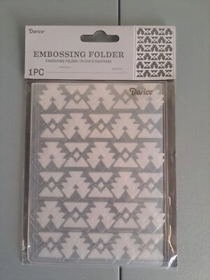 Darice Essentials Southwest Pattern Embossing Folder Universal - Image 1 of 2