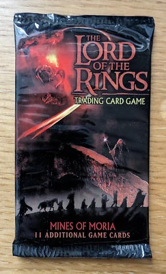 LORD OF THE RINGS ~ MINES OF MORIA ~ Factory Sealed Booster Pack!! - Image 1 of 2