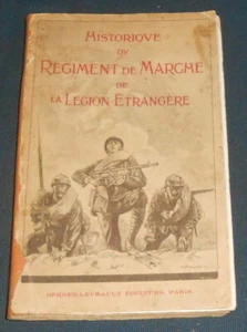 Historique du Régiment de Marche de la Légion Etrangère | Etat correct - Imagen 1 de 2