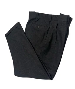 Vtg Polo Ralph Lauren Pants Trousers Windowpane Plaid Wool Cashmere Sz 44 R - Bild 1 von 8
