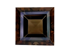 19.550cts Smoky quartz natural square cut loose gemstones "see video" - Picture 1 of 3