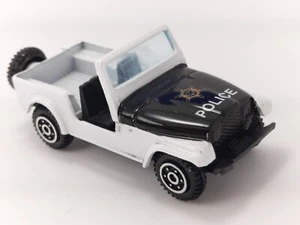 Off-Road Police Jeep 1/64 Diecast Diorama Model Yatming 1608 Mint  K84 - Picture 1 of 11