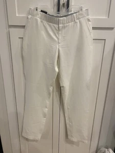 Under Armour Women's Golf Links Fitted Pant White SZ 10 1326934-100 - Picture 1 of 4
