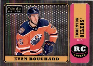2018-19 O-Pee-Chee Platinum Retro #R83 Evan Bouchard