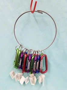 LUCKY LINE 5" PULL APART JAILER SCHLÜSSELRING HERGESTELLT IN. *USA* BRANDNEU - Bild 1 von 6