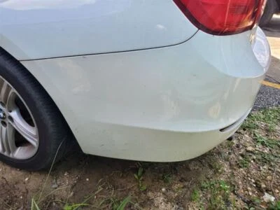 Complete Rear Bumper Base Without Park Assist OEM 2013 BMW 328I - Image 1 of 4