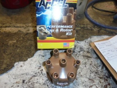 ACCEL Distributor Cap 8326 6 Cyl MOPAR IMCA IHRA NHRA RAT ROD WISSOTA Vintage - Image 1 of 3