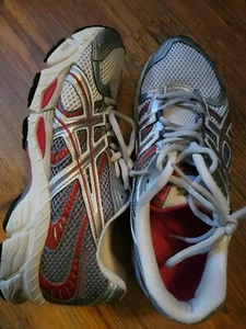 Asics Duomax T167N Pink Silber Athletic Sneakers Laufgröße 8.5 - Bild 1 von 12
