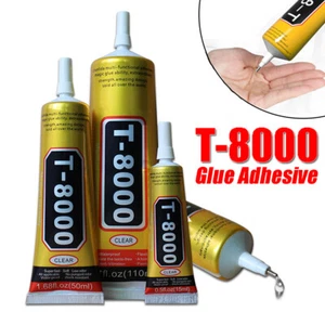1x 110ml T-8000 Kleber Kleber Nadelspitze Bohrer Schmuck Nagel Glas Handy Reparatur - Bild 1 von 9