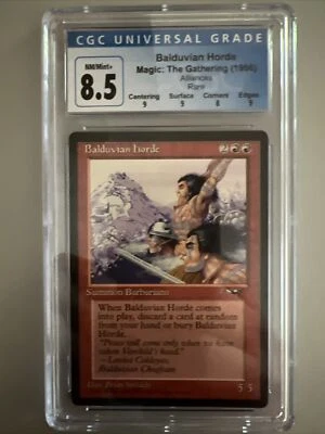MTG Balduvian Horde Alliances Regular Rare CGC Graded 8.5 Mint - Image 1 of 2