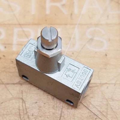 SMC AS2000 Flow Control, 0.125" NPT - USED - Image 1 of 4