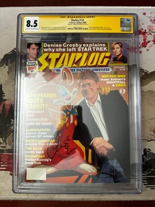 Starlog #134 firmato da Charles Fleischer 1988 O'Quinn Studios - Foto 1 di 3