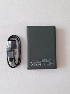 Disque dur externe portable Seagate 4 To USB 3.0 Basic - GRIS SRD0NF1 - Photo 1/4