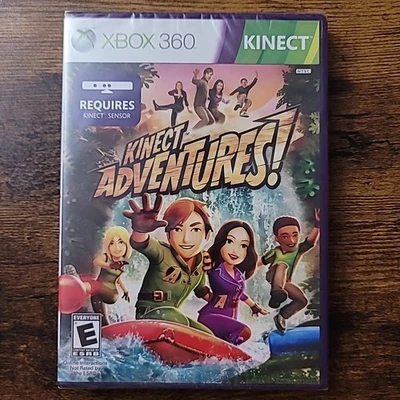 Kinect Adventures! Xbox 360 Videospiel BRANDNEU FABRIKVERSIEGELT Microsoft - Bild 1 von 3