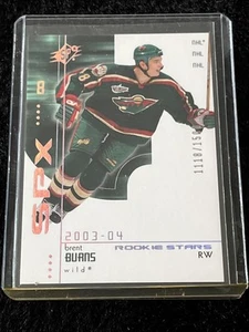 2002-03 SPx Rookie Redemptions /1500 Brent Burns #R200 - Picture 1 of 2