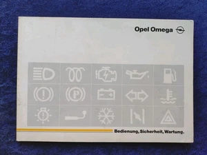 Opel Omega A Betriebsanleitung 3.1990 Bedienung Sicherheit Wartung - Picture 1 of 3