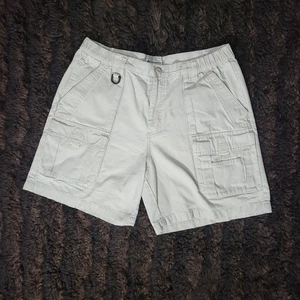 Pantalones cortos cargo Columbia para hombre gris talla M - Imagen 1 de 4