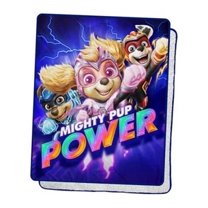 Paw Patrol Silk Touch Sherpa Throw Blanket, 40" x 50", Mighty Trio - Picture 1 of 5