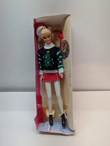 Vintage Holiday Season 1996 Barbie Doll Open Box with Red Hairbrush - Picture 1 of 4