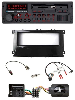 Blaupunkt SD Lenkrad USB Bluetooth DAB Autoradio für Ford Mondeo 2007-2014 S-Max - Bild 1 von 4