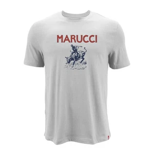 Camiseta gráfica Marucci Bull de béisbol para adultos con gráfico inicial - blanca - pequeña - Imagen 1 de 1