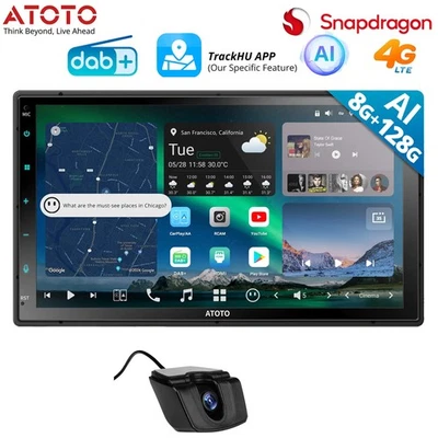 ATOTO XI0 7" DAB+ Flagship Android Auto Radio AI Voice Assistant 4G LTE 8+128GB - Bild 1 von 4