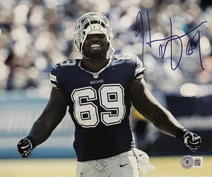 Henry Melton Dallas Cowboys signiert 8x10 Foto Beckett BAS COA selten - Bild 1 von 1